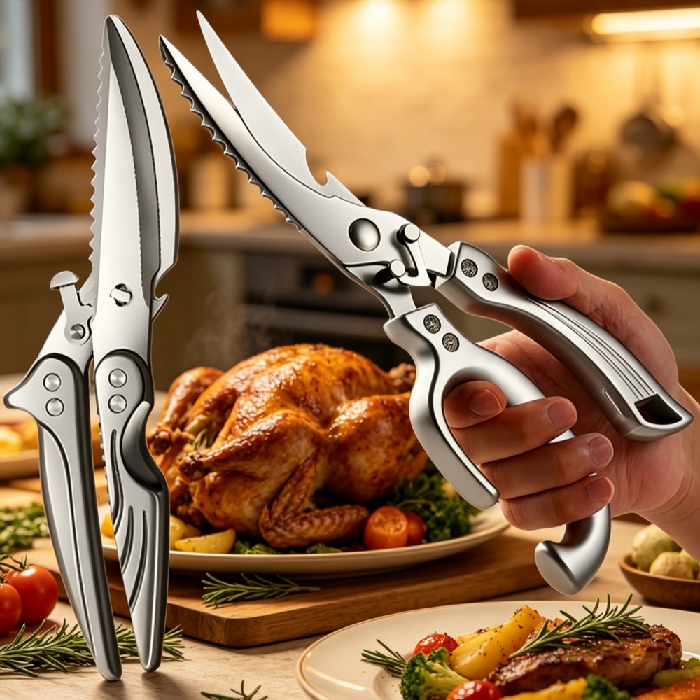 Home Cooking Restaurant - Прочные многофункциональные ножницы из высококачественной нержавеющей